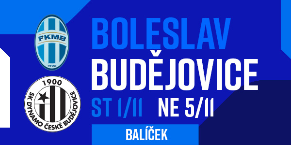 Online prodej bal��ku na dom�c� z�pasy s Mladou Boleslav� a �esk�mi Bud�jovicemi